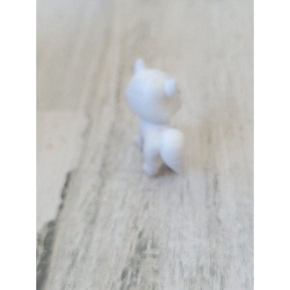 SML white tabby cat pet doll accessory toy - Picture 3 of 4